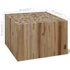 Vidaxl Teak Wood Coffee Table, 50 X 50 X 35 Cm