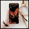 Schöne Schmetterlingsmuster Handyhülle für xiaomi redmi 11 Lite pro Ultra 10 9 8 MIX 4 FOLD 10T Schwarze Hülle Silikon Rückseite Hübsch