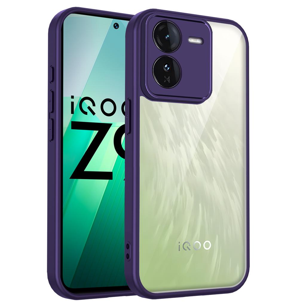 For Vivo IQOO Z9x Case vivo iqoo z9x Phone Case Vivo IQOO Z9x Cover Air Cushion Silicon Bumper Clear Matte Back Cover Hard