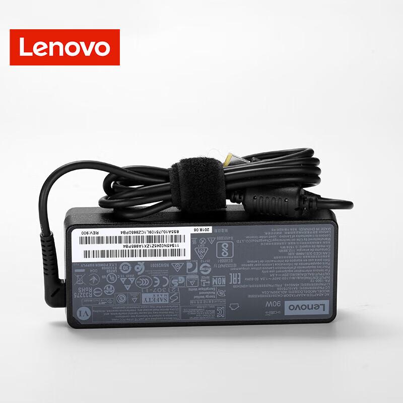 Lenovo Original 90W Square Port ThinkPad AC Adapter