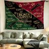 Black Clover Wandteppich Ästhetischer Wandbehang Bedruckter Stoffdecke Dekorative Wandteppiche Für Schlafzimmer Wohnzimmer Heimdekoration
