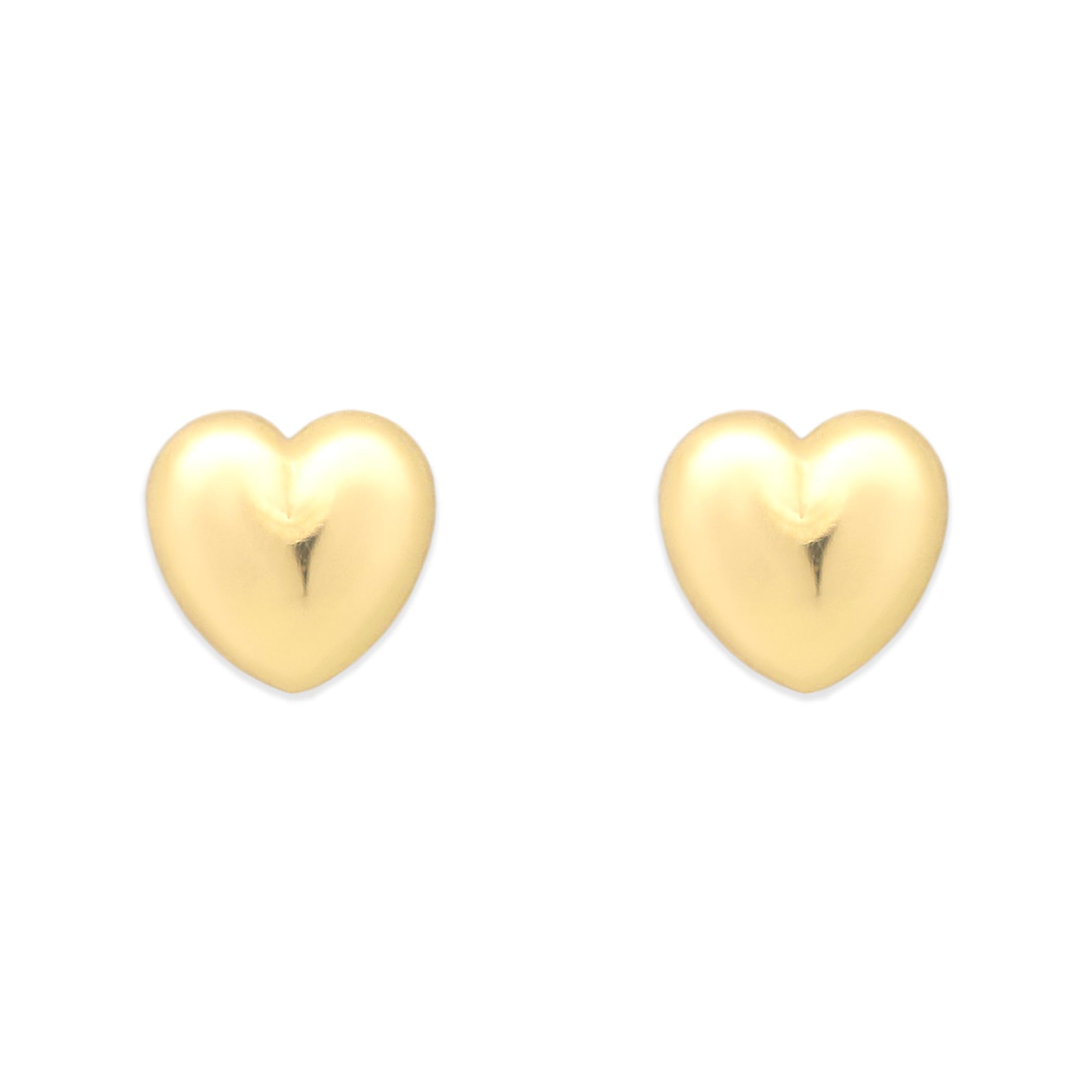 

ESTELLE [Official] Women s 10K Yellow Gold Heart Motif Earrings 0202-3252-0019-0000