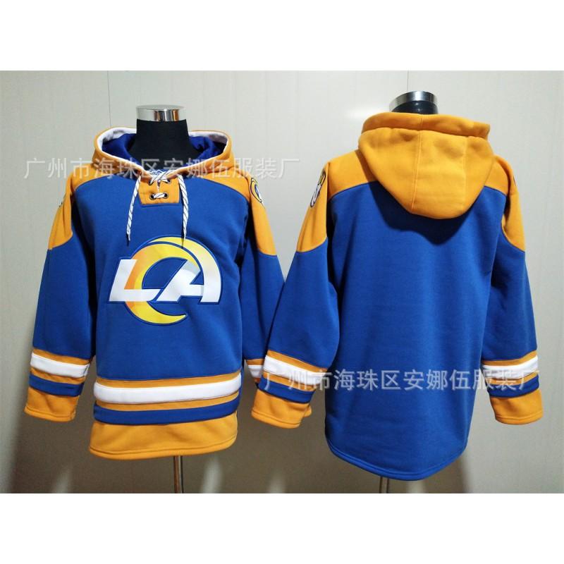 2026 Rugby Rams Embroidered Fleece Sweatshirt No.9 No.17 No.10 No.23 Team Sports