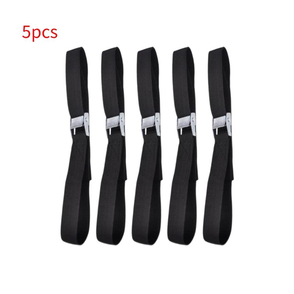 Black Buckle Tie-Down Belt Car Luggage Bag Cargo Straps for Car Motorcycle Metal Buckle Tow Rope Zinc Alloy Buckle