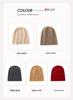 2025 Unisex Cashmere Knit Hat - Thick, Warm, Rolled Edge for Autumn/Winter