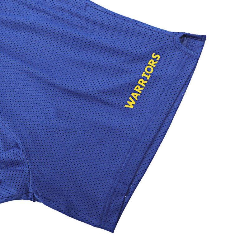 Nike Pantaloncini da Basket Golden State Warriors Uomo Rush Blue FV1993-495