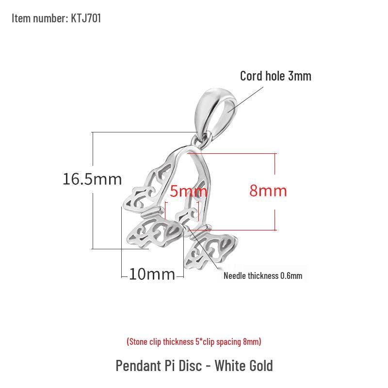 

925 Sterling Silver Jadeite Pendant Safety Clasp