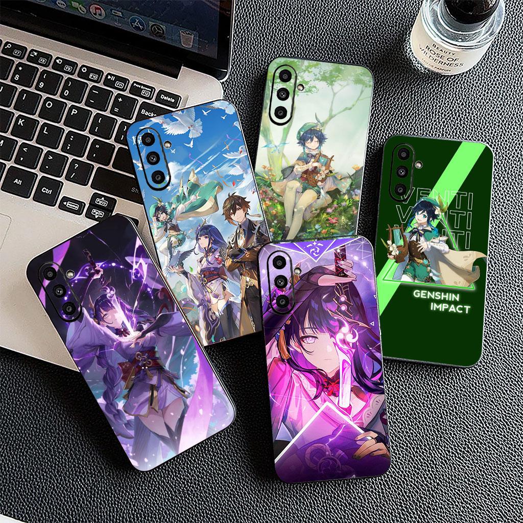 Phone Cover for Xiaomi Poco C75 C65 C71 C85 X7 X6 X5 F7 F8 Ultra F6 Pro Casing Case Baal Raiden Shogun Genshins Impacts Venti