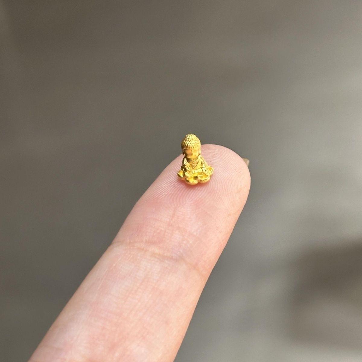 

1pc of Mini Non-Figurative Ornament in Vintage Golden, a Stylish Home Decor Item for Safety And Good Fortune, Perfect for Gift золотистый