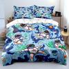 Astronauts Plants Floating In Space Print Bedding Set 1 Duvet Cover 2 Pillowcases For Adult And Children Luxury Gift Full Size