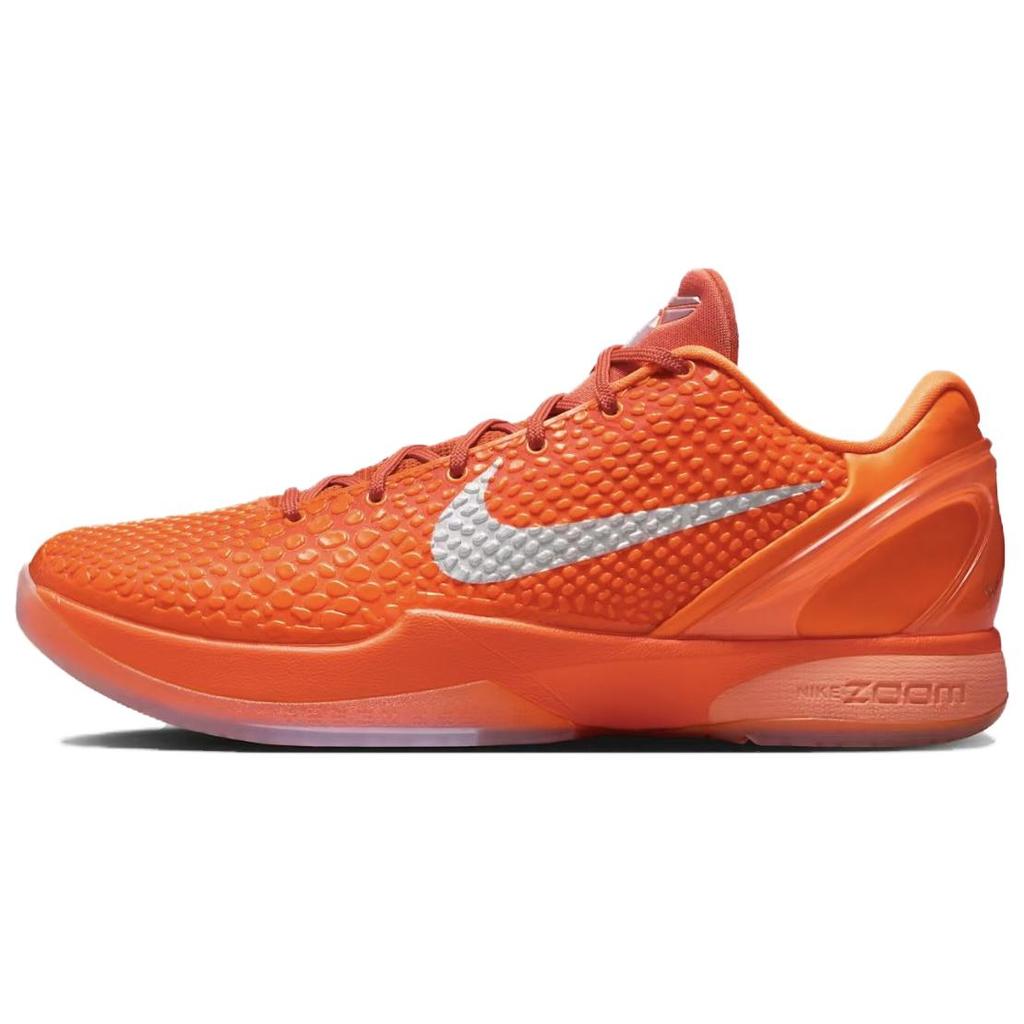 Nike Zoom Kobe 6 Protro Total Orange Unisexové tenisky Metalicko-stříbrná Kosmická hlína IH1871-800