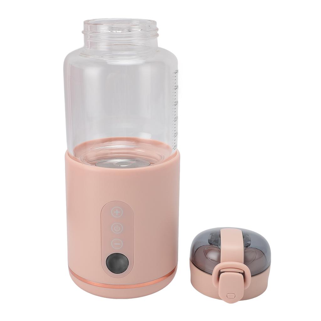 Portable Milk Warmer for Travel 300ML Electric Warming Adjustable Temperature Control USB Rechargeab