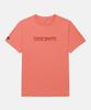DESCENTE Tough Wording Graphic Short Sleeve T-Shirt Cotton Candy Pink Sr123Uts22 (B Type)