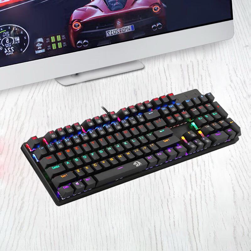 Combo Tastiera Meccanica Cablata e Mouse Redragon K208+G49