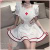 Linlin Ting Women's Sexy Nurse Lingerie Set - Plus Size Passion Sleepwear 2537
