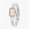 Women's Analog Square Metal Wristwatch (LTP V009D 4EUDF)