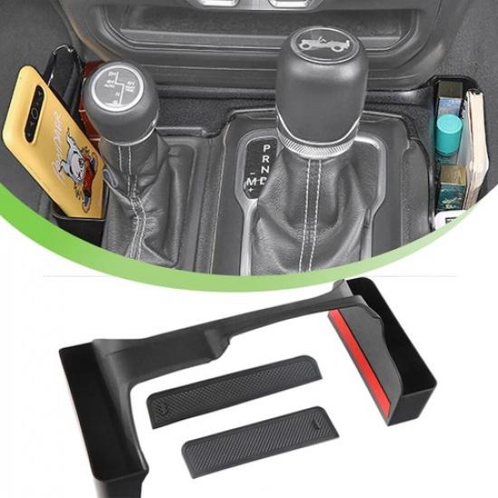New Stowing Tidying Car Gear Shift Storage Box Organizer Tray Accessories Black