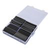 Essential 100pcs Heat Shrink Tubing Set 4:1 Shrink Ratio Rubber Heat Shrink Tube Assortment Convenient Heat Shrink Tube