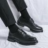 Brogue Leather Shoes Luxury Busniess Shoes Men Formal Dress Oxfords Office Shoes Gentleman Dinner Shoes Schoenen Heren