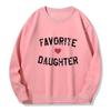 "Life is Better with My Boys" Cotton Long-Sleeve Trendy Hoodie