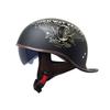 Motorcycle Retro Locomotive Half Helmet Four Seasons Universal Electric Motorcycle Unisex Riding Helmet