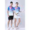 Badminton Shirts Men Women Quick Dry Breathable Sports Tops Couple Athletic Tees All