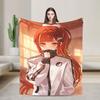 Akane Lize Singer Blanket Quality Warm Soft  Throw Blanket Autumn Travel Home Decor Funny Bedspread
