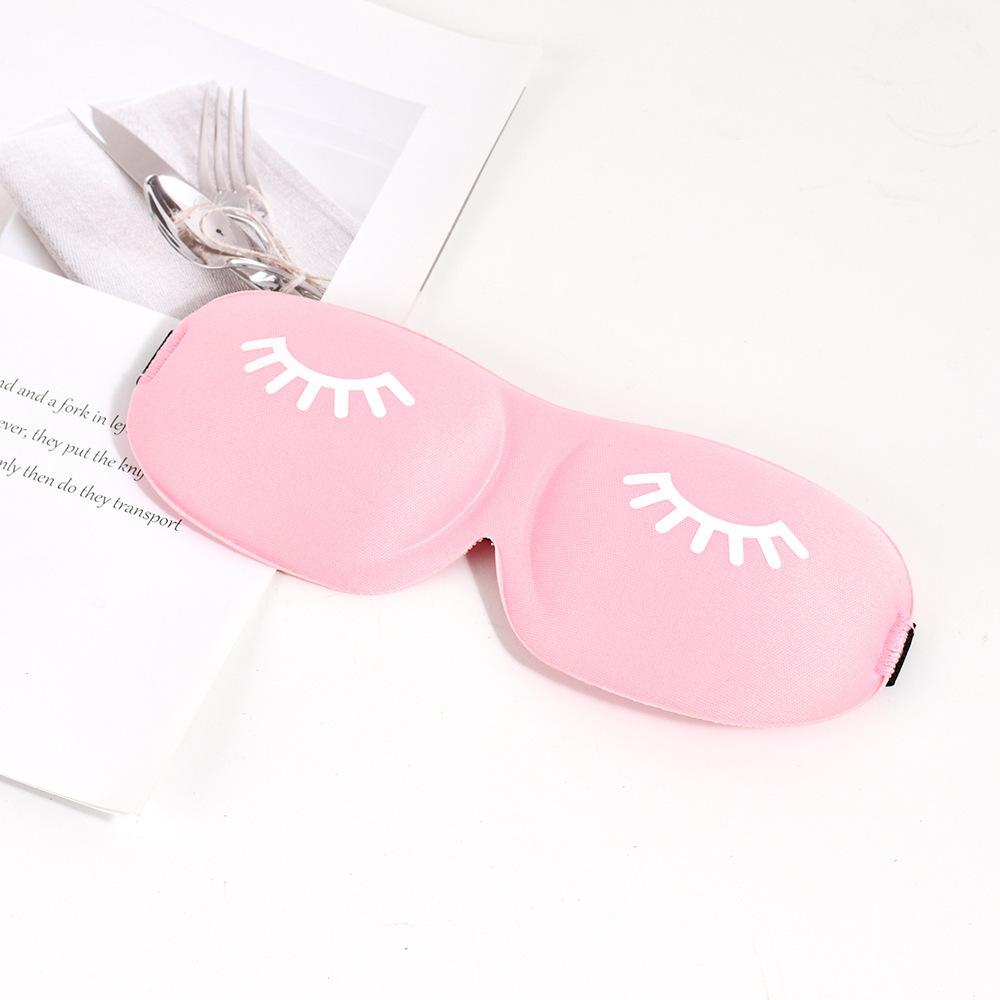 3d Sleep Mask Beauty Eyelash Sleeping Eye Mask Eyeshade Sleep Aid Travel Outdoor Home Eyes Rest Relax Eyecover Health Care