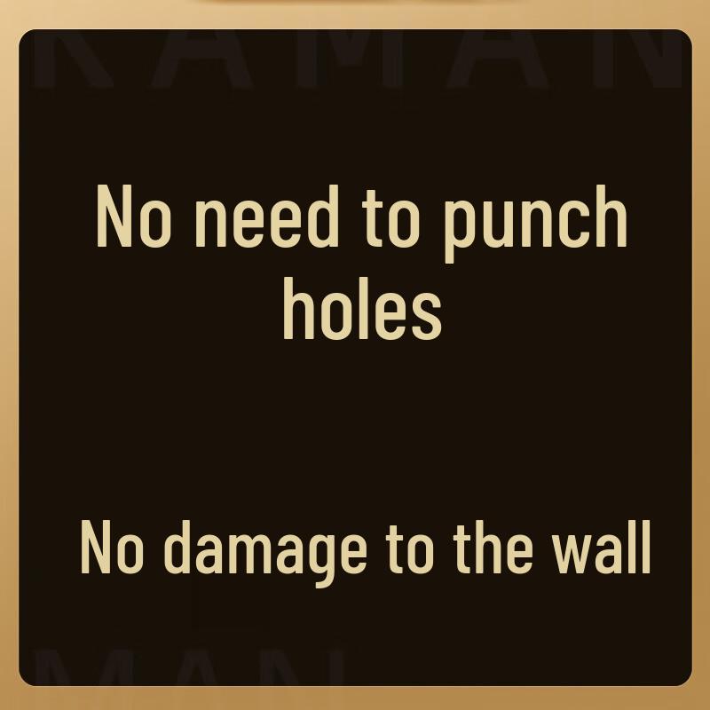 

Adhesive Wall-Mounted Kitchen Storage Hook Rack