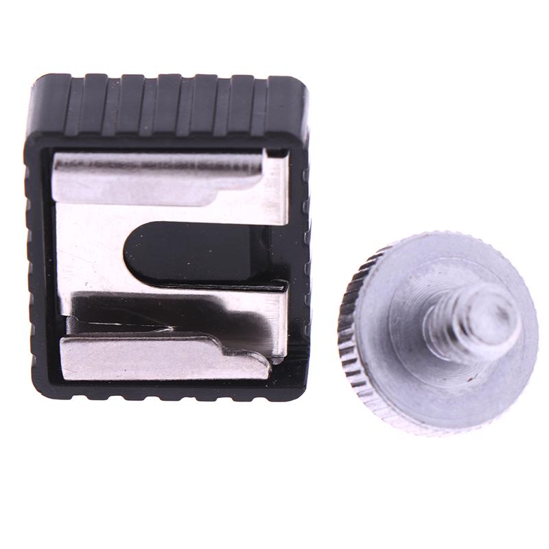 Adaptor de montare a pantofului cu șurub metalic de 1/4 inch Trepied pentru suport de lumină