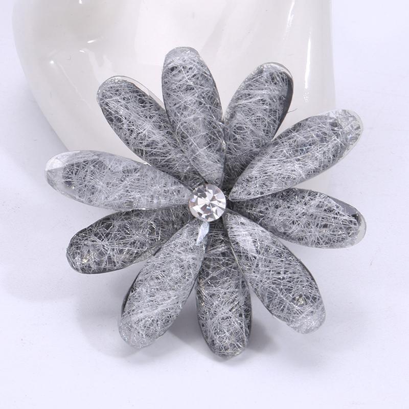 Blucome Le più nuove spille con fiori di strass lucidi per le donne, ragazze, vestiti, borse, sciarpe, corpetti, accessori per gioielli, regali