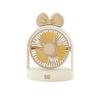 High-Value USB Bowknot Night Light Adjustable Fan: Portable Multi-Function for Office and Dorm