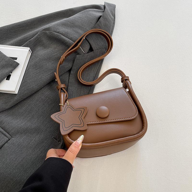 

Популярная маленькая сумка женская новая модная контрастная сумка-мессенджер модная литературная маленькая квадратная сумка кофейный