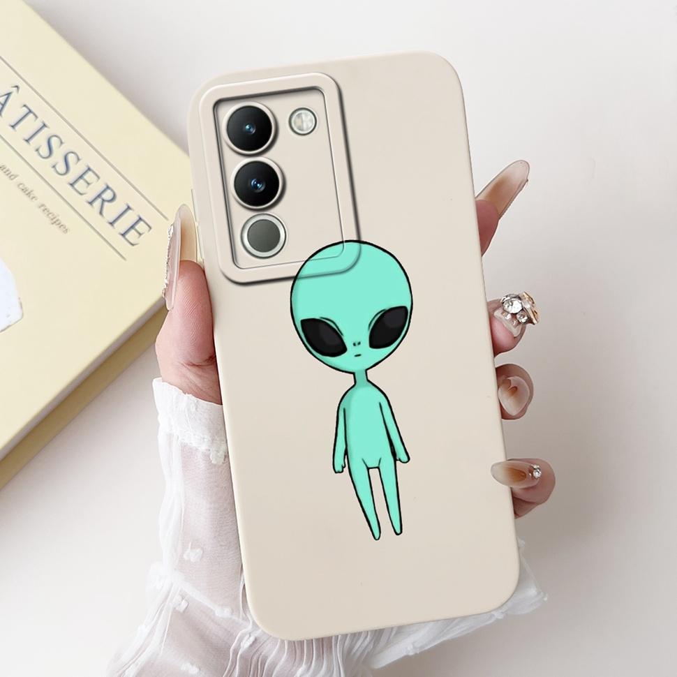 For Vivo Y200 Casing V2307 Stylish Sunflower Cartoon Girls Cover Case For Vivo Y 200 V29E V 29E Y200 5G Soft Fundas Capa 6.67"