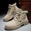 Pánské kotníkové boty Podzimní a zimní móda Pohodlné Martensky Pánské boty Pracovní boty