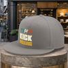 Kickboxen Grafik Flacher Schirm Baseballkappe Unisex Langlebig Verstellbar Streetstyle Outdoor Hut