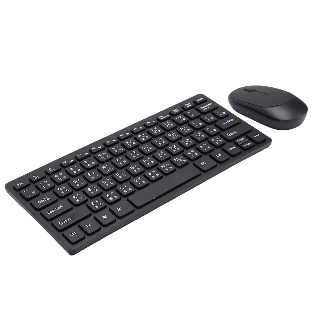 Wireless Keyboard Mouse Combo 2.4GHz 78 Key with Mice Ultra Slim Lightweight for Computer Desktop PC Laptop