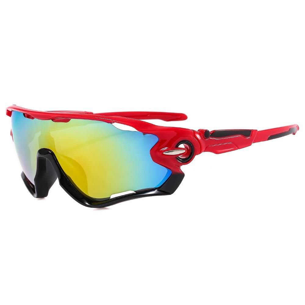 Grenzüberschreitende Europäisch-Amerikanische Outdoor-Brillen Damen Herren Sport-Sonnenbrillen Radfahren Bunt