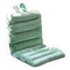 Indoor Outdoor Rocking Chair Cushion Crystal Velvets Seat Cushions with Ties and Non-Slip Backing for Desk Chair Office