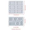 Eardrop Epoxy Resin Molds Silicone Mold for Kitchen/Homemade Crafts DIY Xmas Kit