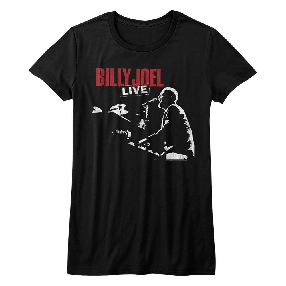 

Billy Joel Live Womans Fitted T Shirt Soft Rock Music Unisex T-Shirt L