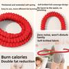 Waist Slimming Fat Burning Sports Hoop Foldable Weight Loss Circle Abdominal Hoop  Aerobic Exercise