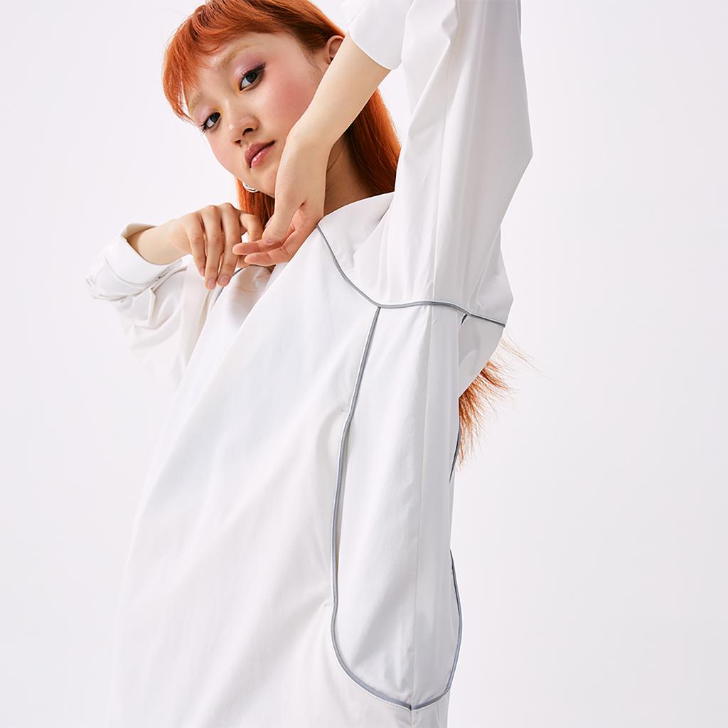 New MLB New York Yankees Basic Collection SS25 Sweatshirt Unisex Ivory White 3AMTB0851-50IVS