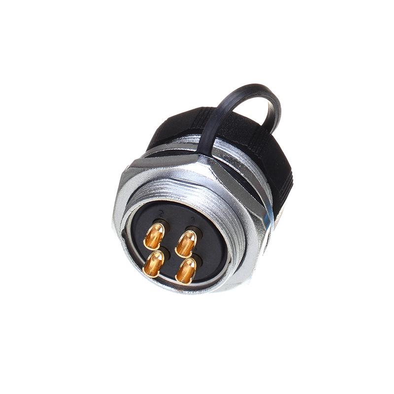Weipu WS202 Multi-Core Aviation Plug - 3 to 12 Cores with Rear Nut ZM Seat