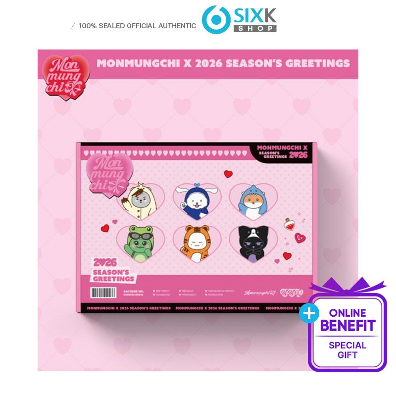 [Pre-order] 2026 MONSTA X SEASON'S GREETINGS[MONMUNGCHI Ver.] (Online Benefit)