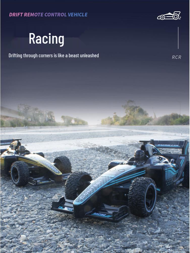 Kids' RC Formula Drifting F1 Car - Electric 4WD Racing Toy