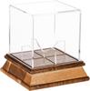 Tubbi Autographed Ball Acrylic and Wooden Display Perfect for Displaying Your Precious Commemorative Balls and Home Run Balls Case, Case, (No