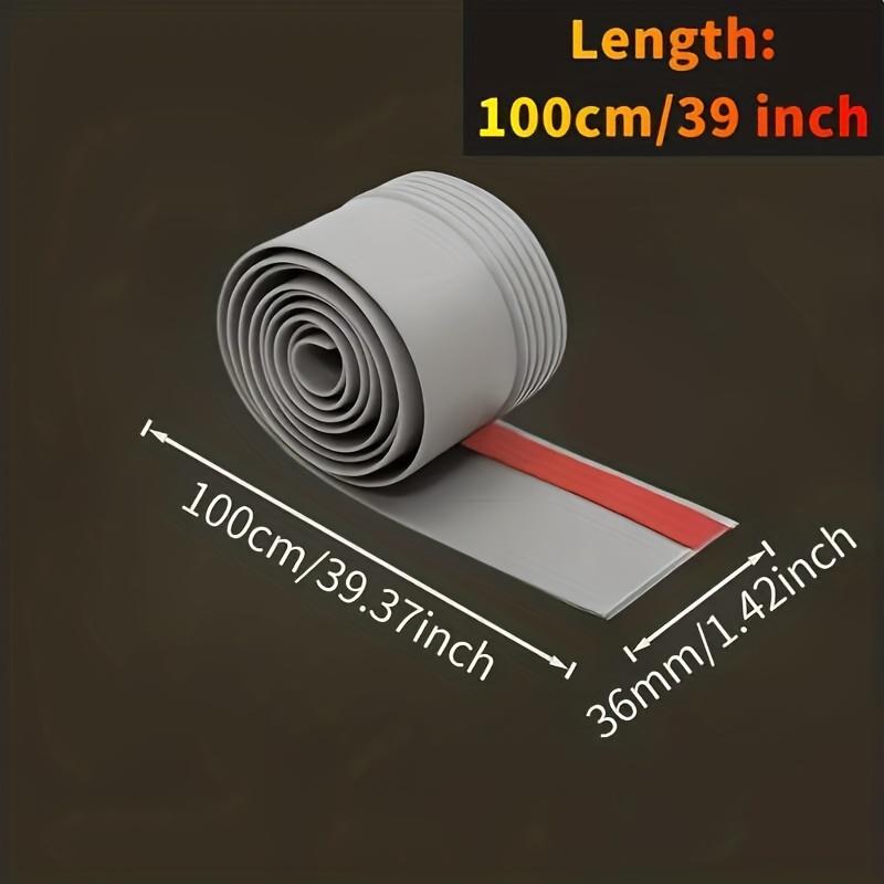 Self-adhesive door bottom sealing tape - noise reduction, wind resistance, insect and dust prevention, rat blocker