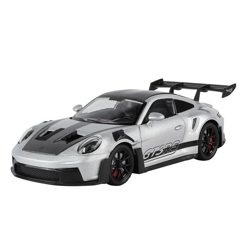 1:24 Simulation 911 Gt3 Rs Alloy Car Model Doors On Both Sides That Can Be Opened Rich In Details, Finely Crafted