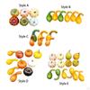 Artificial Harvest Pumpkins Halloween Vegetable Model Foam Material Lightweight Stackable Assorted